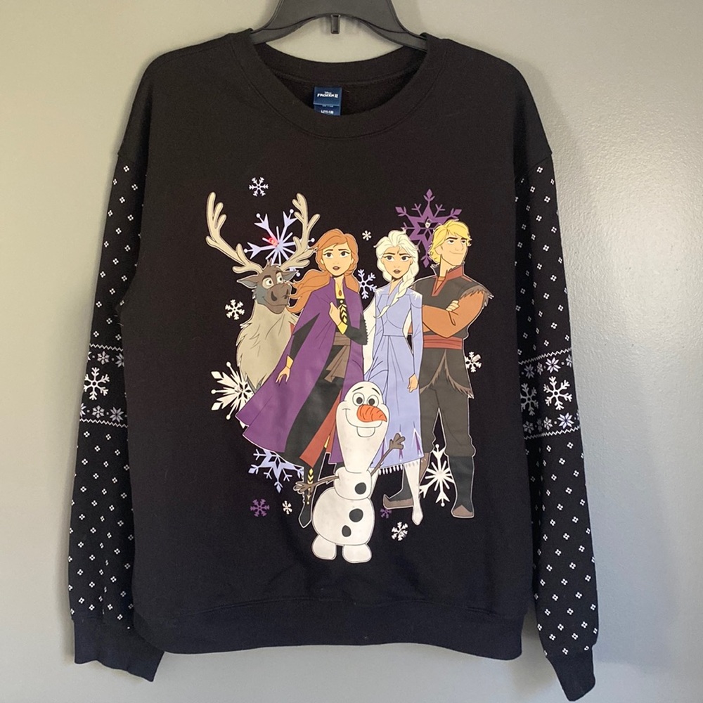 Women’s Disneys frozen light up sweatshirt